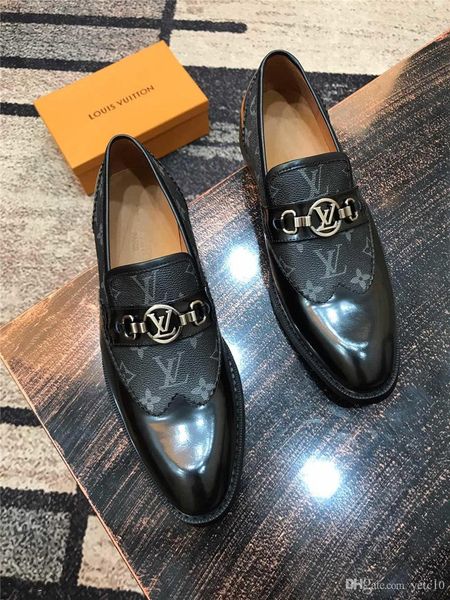 20mm man dress shoe moccasin glitter man formal shoes brogue fashion leather luxury man's shoes fashion groom wedding oxford shoes mag, Black 
20mm man dress shoe moccasin glitter man formal shoes brogue fashion leather luxury man's shoes fashion groom wedding oxford shoes mag, Black