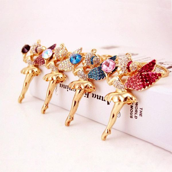 new arrival cute fairy tale princess wings girls keychain pendant gold tone plated crystal rhinestone alloy car key chain keys rings, Slivery;golden
new arrival cute fairy tale princess wings girls keychain pendant gold tone plated crystal rhinestone alloy car key chain keys rings, Slivery;golden