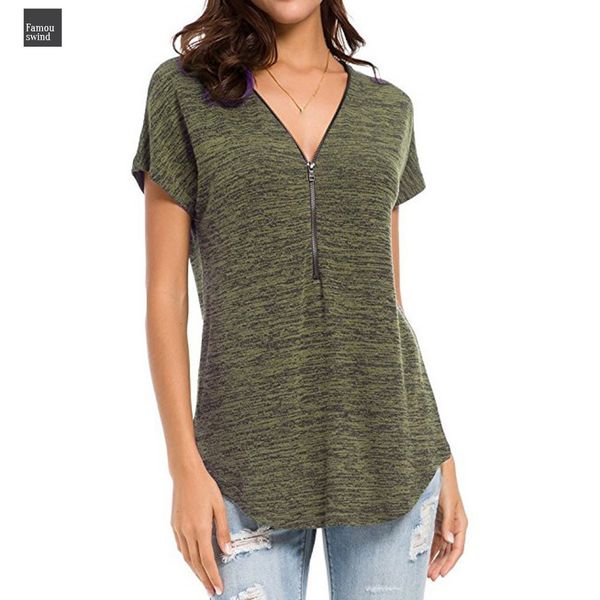 размер плюс блузка женской полиэстер blended сыпучего fitting zip up v образный вырез с коротким рукавом туника повседневной рубашка femme b, White
размер плюс блузка женской полиэстер blended сыпучего fitting zip up v образный вырез с коротким рукавом туника повседневной рубашка femme b, White