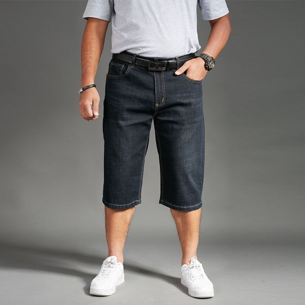 new arrival fashion denim shorts men thin elastic loose knee length casual super large plus size 30-34 36 38 40 42 44 44 46 48, Blue
new arrival fashion denim shorts men thin elastic loose knee length casual super large plus size 30-34 36 38 40 42 44 44 46 48, Blue