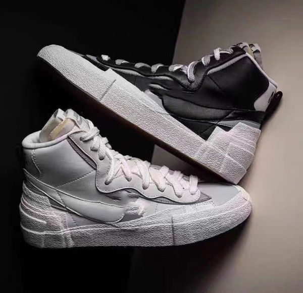 sacai x blazer mid combine dunk casual shoes women mens trainers toki slip txt sports skate avant-garde trailblazers sneakers 112514, Black
sacai x blazer mid combine dunk casual shoes women mens trainers toki slip txt sports skate avant-garde trailblazers sneakers 112514, Black