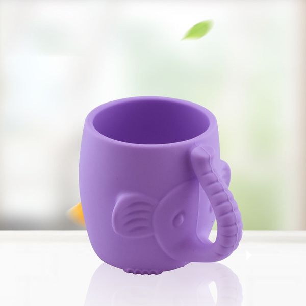 kid boy cartoon cup with elephant 100% food grade silicone cup cups 
kid boy cartoon cup with elephant 100% food grade silicone cup cups