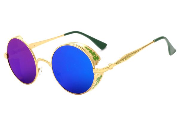 round metal sunglasses steampunk men women fashion glasses brand designer retro vintage outdoor classic sunglasses uv400 881, White;black
round metal sunglasses steampunk men women fashion glasses brand designer retro vintage outdoor classic sunglasses uv400 881, White;black