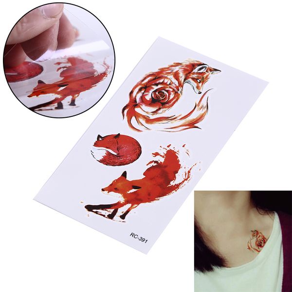 new colorful painting animals fox temporary tattoo sticker fake flash body art temporary tattoo stickers for man woman
new colorful painting animals fox temporary tattoo sticker fake flash body art temporary tattoo stickers for man woman