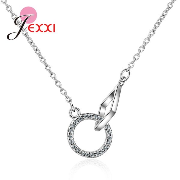 new arrival women's fashion 925 sterling silver cubic zircon circle pendant necklaces geometric charms choker jewelry for party
new arrival women's fashion 925 sterling silver cubic zircon circle pendant necklaces geometric charms choker jewelry for party