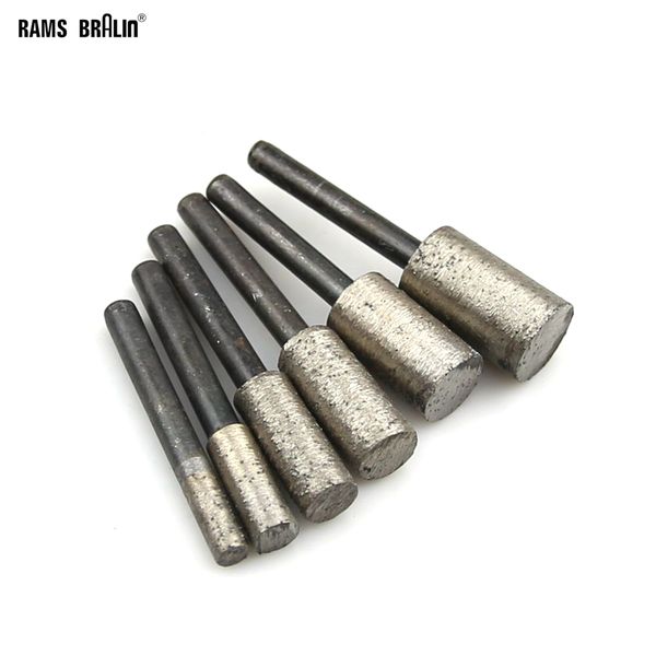 6 pieces od 6-16mm cylindrical diamond sintered mounted grinding head for stone engraving carving grinding
6 pieces od 6-16mm cylindrical diamond sintered mounted grinding head for stone engraving carving grinding