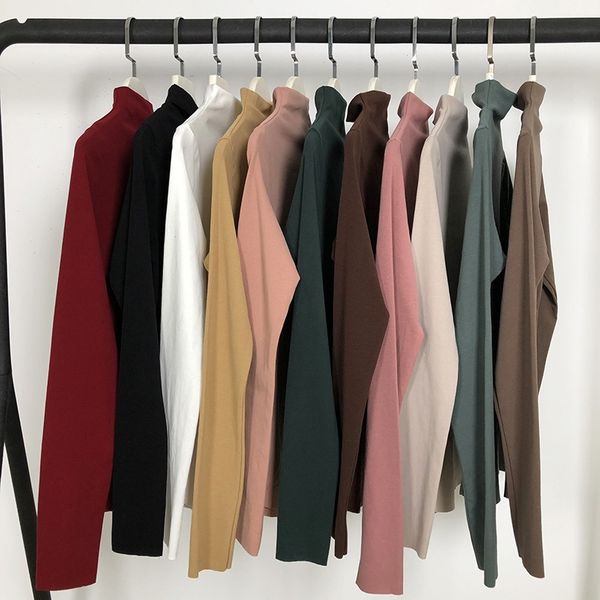 turtleneck sweater long-sleeve solid color base fashion style new inside women winter clothes sweaters vestidos, White;black
turtleneck sweater long-sleeve solid color base fashion style new inside women winter clothes sweaters vestidos, White;black
