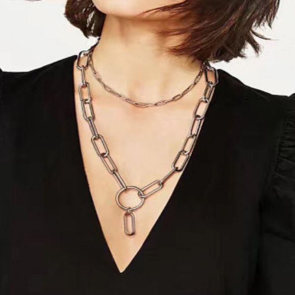 element alloy hip hop necklace fashion exaggerated personality necklaces jewelry, Silver
element alloy hip hop necklace fashion exaggerated personality necklaces jewelry, Silver