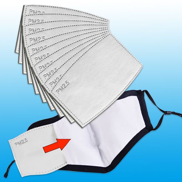 5 layers pm2.5 mask gasket activated carbon filter face mask breathing insert protective mouth replaceable anti haze filter paper
5 layers pm2.5 mask gasket activated carbon filter face mask breathing insert protective mouth replaceable anti haze filter paper
