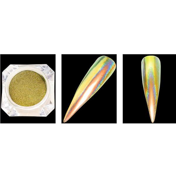 1 box magic diy mirror decorations art colorful nail glitter powder laser manicure holographic mirror peacock, Silver;gold
1 box magic diy mirror decorations art colorful nail glitter powder laser manicure holographic mirror peacock, Silver;gold