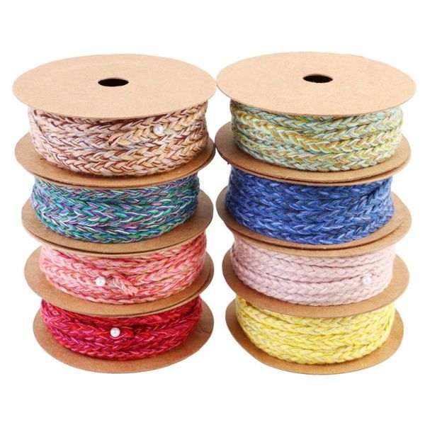 8pcs gradient color rope multi-functional braided cotton rope costume waist for diy art doll braid costume (assorted color, Black;white
8pcs gradient color rope multi-functional braided cotton rope costume waist for diy art doll braid costume (assorted color, Black;white