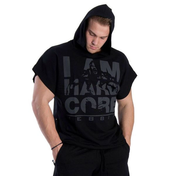 men fashion hoodie hooded e sweatshirt jumper men's long/short sleeve hooded fitness sweatshirt, Black
men fashion hoodie hooded e sweatshirt jumper men's long/short sleeve hooded fitness sweatshirt, Black