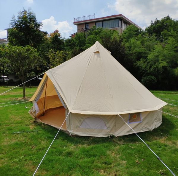 outdoor waterproof glamping canvas ultralight wildland bell tent yurt tipi tent w/ stove hole
outdoor waterproof glamping canvas ultralight wildland bell tent yurt tipi tent w/ stove hole