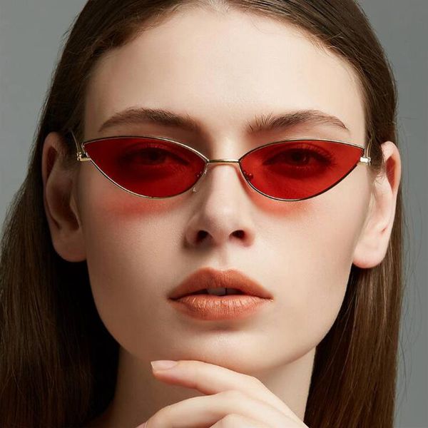 fashion cat eye sunglasses women vintage small black red pink cateye sun glasses female retro shades for women, White;black
fashion cat eye sunglasses women vintage small black red pink cateye sun glasses female retro shades for women, White;black