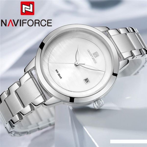 naviforce женская мода часы top silver дамы наручные часы браслет из нержавеющей стали classic дата женский часы 5008, Slivery;brown
naviforce женская мода часы top silver дамы наручные часы браслет из нержавеющей стали classic дата женский часы 5008, Slivery;brown