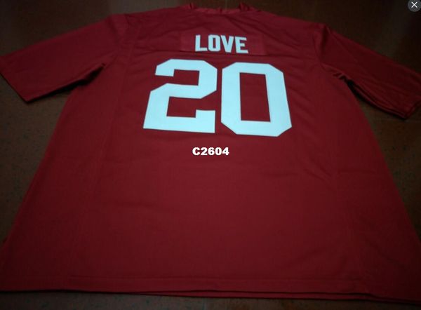 men stanford cardinal bryce love #20 alumni college jersey s-4xlor custom any name or number jersey, Black;red
men stanford cardinal bryce love #20 alumni college jersey s-4xlor custom any name or number jersey, Black;red