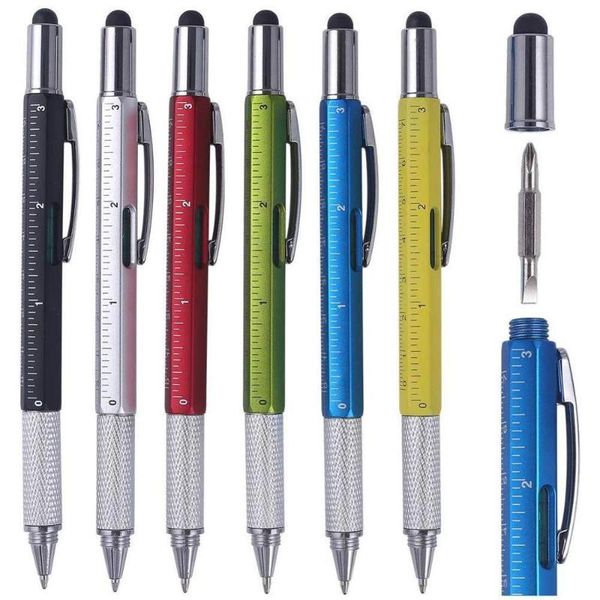 7pcs/set multifunctional screwdriver ballpoint pen screen metal gift tool school office supplie stationery pens
7pcs/set multifunctional screwdriver ballpoint pen screen metal gift tool school office supplie stationery pens