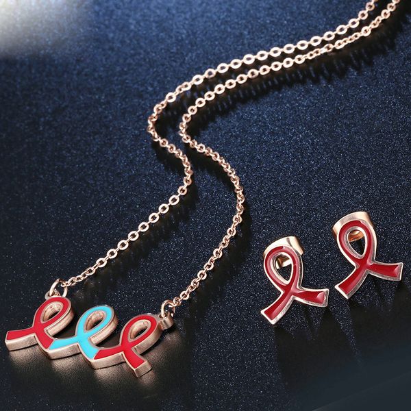 wholesale red blue silk ribbon bowknot fashion jewelry set earring studs necklace pendant lover party anniversary gifts women, Silver
wholesale red blue silk ribbon bowknot fashion jewelry set earring studs necklace pendant lover party anniversary gifts women, Silver