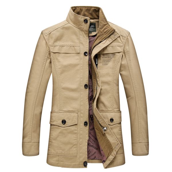 man jacket pure cotton middle age loose coat wear leisure time long fund dad dress men's windbreaker, Black;brown
man jacket pure cotton middle age loose coat wear leisure time long fund dad dress men's windbreaker, Black;brown