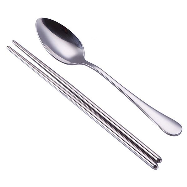 stainless portable stainless steel tableware set promotional portable two-piece spoon chopsticks set with pp box spoon/chopsticks kit dh0410
stainless portable stainless steel tableware set promotional portable two-piece spoon chopsticks set with pp box spoon/chopsticks kit dh0410