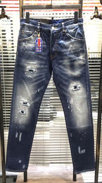 items men jeans fashion designers design distressed ripped jeans motorcycle hip hop paint hole jeans trouser size 28-38, Blue
items men jeans fashion designers design distressed ripped jeans motorcycle hip hop paint hole jeans trouser size 28-38, Blue