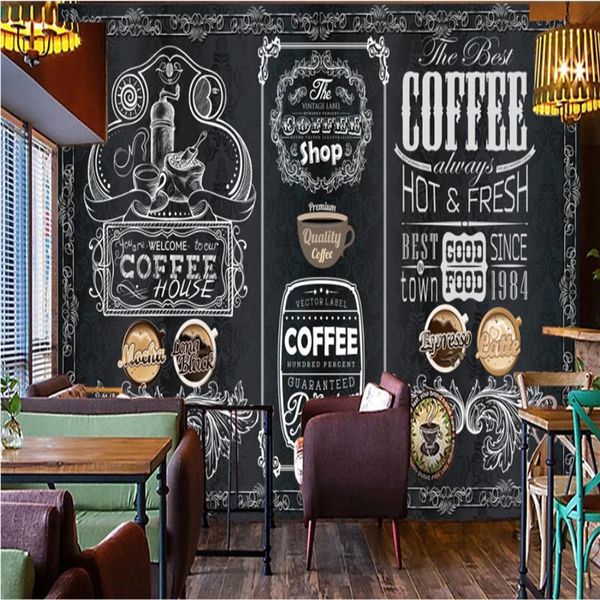 european retro hand drawn blackboard coffee house 3d industrial decor mural wallpaper fresh coffee shop wall paper 3d
european retro hand drawn blackboard coffee house 3d industrial decor mural wallpaper fresh coffee shop wall paper 3d
