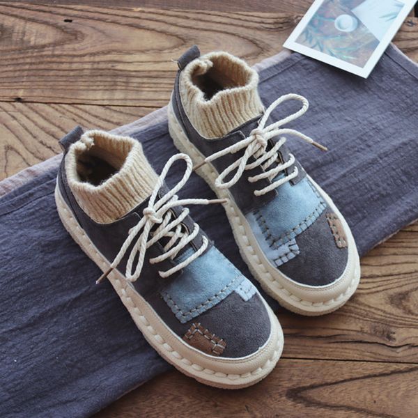 korean wild wool mouth women boots retro soft bottom wild women shoe 2019 new mori literary short boots students and ankle, Black
korean wild wool mouth women boots retro soft bottom wild women shoe 2019 new mori literary short boots students and ankle, Black