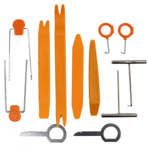 by dhl or fedex 50sets 12 pcs portable auto car radio tools panel door clip panel trim dash audio removal kit repair tools 
by dhl or fedex 50sets 12 pcs portable auto car radio tools panel door clip panel trim dash audio removal kit repair tools