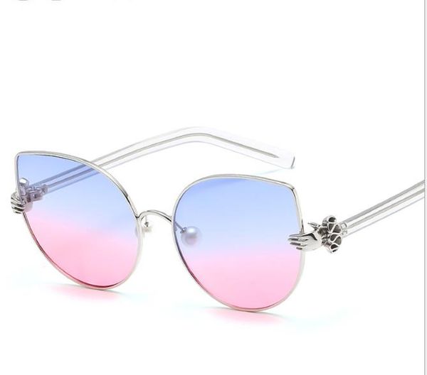 fashion new high definition color ocean movie cat eye sunglasses pearl nose holder, White;black
fashion new high definition color ocean movie cat eye sunglasses pearl nose holder, White;black