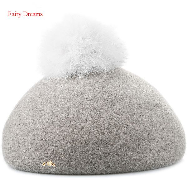 fairy dreams wool berets women autumn winter hat warm female blue red gray purple pink pompom hats 2017 new arrival, Blue;gray
fairy dreams wool berets women autumn winter hat warm female blue red gray purple pink pompom hats 2017 new arrival, Blue;gray