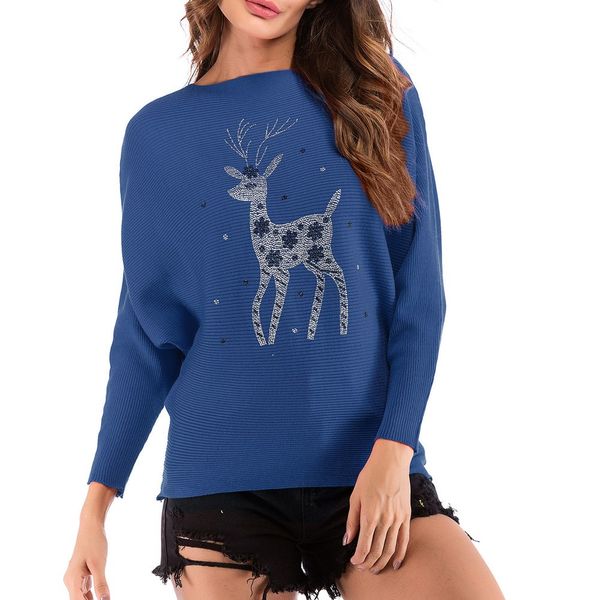 sweater women fashion reindeer pattern casual pullover jumper long sleeve knitted sweater sweters women invierno 2019, White;black
sweater women fashion reindeer pattern casual pullover jumper long sleeve knitted sweater sweters women invierno 2019, White;black