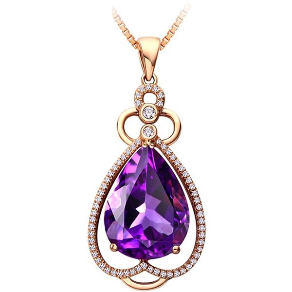 big amethyst gemstones crystal pendant necklace for women choker heart zircon diamonds rose gold silver 925 chain jewelry gift
big amethyst gemstones crystal pendant necklace for women choker heart zircon diamonds rose gold silver 925 chain jewelry gift