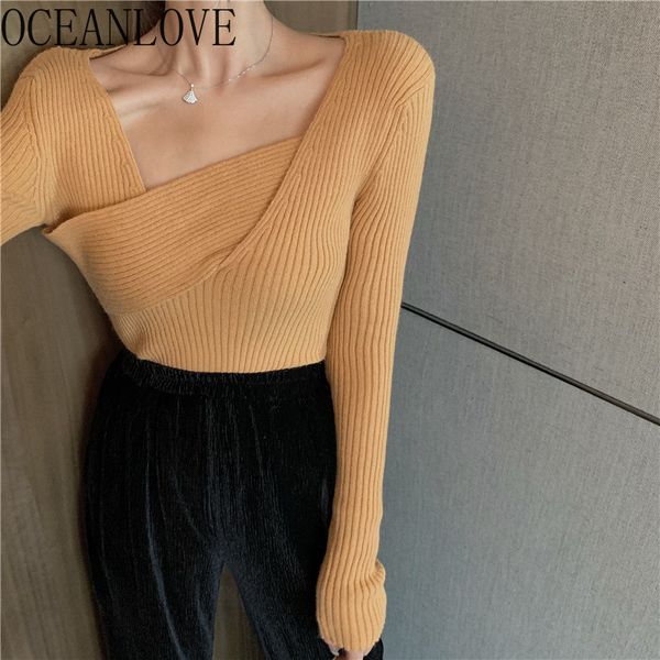oceanlove сексуальных женщин свитера твердая осень зима basic all match sueter mujer 2020 корейский дамы пуловеры тонкий 17370, White;black
oceanlove сексуальных женщин свитера твердая осень зима basic all match sueter mujer 2020 корейский дамы пуловеры тонкий 17370, White;black