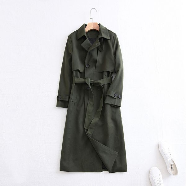 2020 new autumn clothes women double breasted turn-down collar solid ladies trench street fashion temperament women trench l373, Tan;black
2020 new autumn clothes women double breasted turn-down collar solid ladies trench street fashion temperament women trench l373, Tan;black