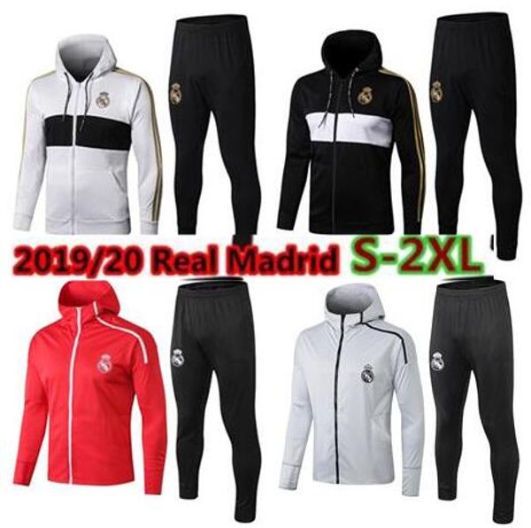 2019 real madrid soccer hat jacket full zipper tracksuit 19 20 real madrid hazard modric maillots de bale football jacket size s-2xl, Black
2019 real madrid soccer hat jacket full zipper tracksuit 19 20 real madrid hazard modric maillots de bale football jacket size s-2xl, Black