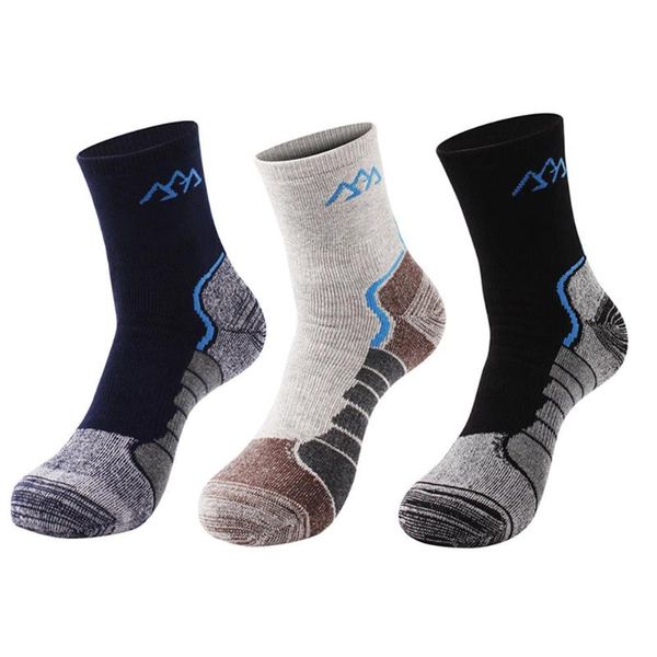 1 pairs of tnickened socks outdoor sports socks cotton breathable sock for men male running riding supplies, Black
1 pairs of tnickened socks outdoor sports socks cotton breathable sock for men male running riding supplies, Black