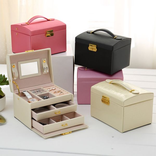jewelry packaging box casket box for jewelry exquisite makeup case jewelry organizer container boxes graduation birthday gift
jewelry packaging box casket box for jewelry exquisite makeup case jewelry organizer container boxes graduation birthday gift