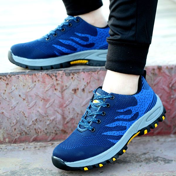 men's summer steel toe safety shoes lightweight man work shoes for men work & safe shoes mesh boots women protection, Black;brown
men's summer steel toe safety shoes lightweight man work shoes for men work & safe shoes mesh boots women protection, Black;brown