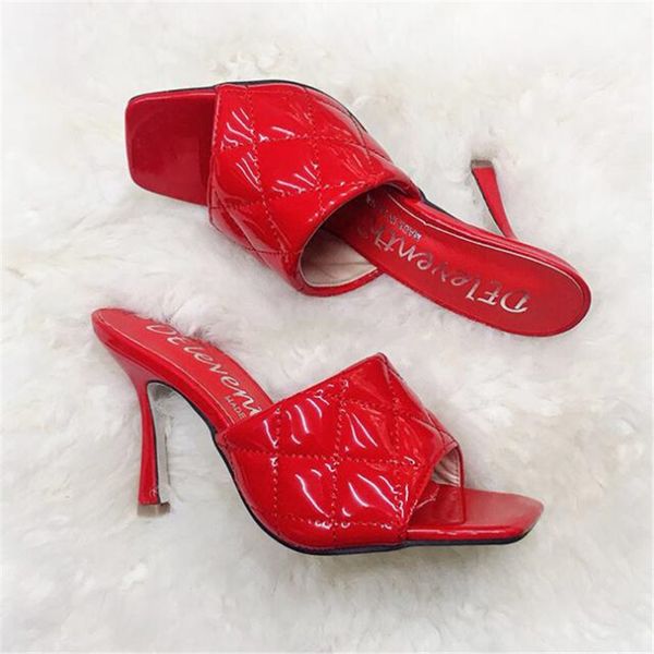 slippers design for women summer sandals plus size 35-43 mules thin heels peep toe shoe ladies slides, Black
slippers design for women summer sandals plus size 35-43 mules thin heels peep toe shoe ladies slides, Black
