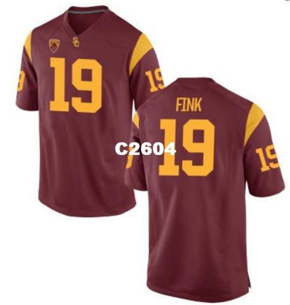 men usc trojans matt fink #19 real full embroidery college jersey size s-4xl or custom any name or number jersey, Black;red
men usc trojans matt fink #19 real full embroidery college jersey size s-4xl or custom any name or number jersey, Black;red