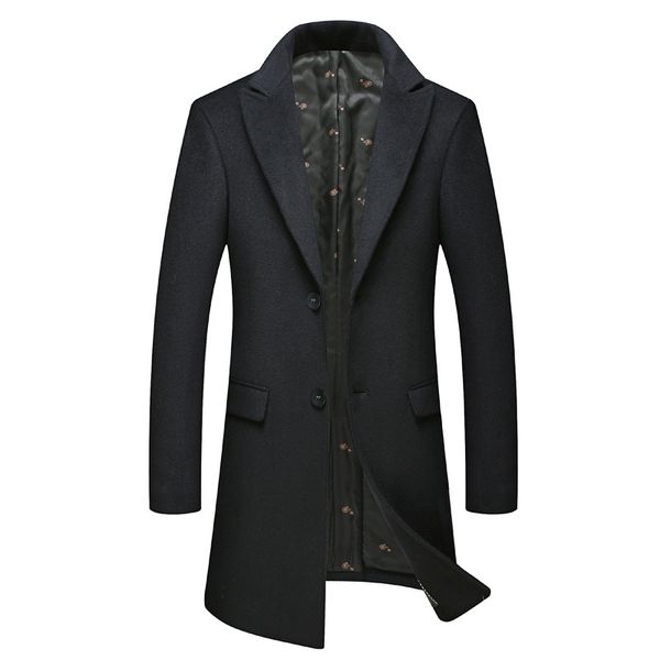 double-breasted wool coat 2018 winter thick wool woolen coats / high-end brand male slim woolen windbreaker jacket size s-5xl, Black
double-breasted wool coat 2018 winter thick wool woolen coats / high-end brand male slim woolen windbreaker jacket size s-5xl, Black