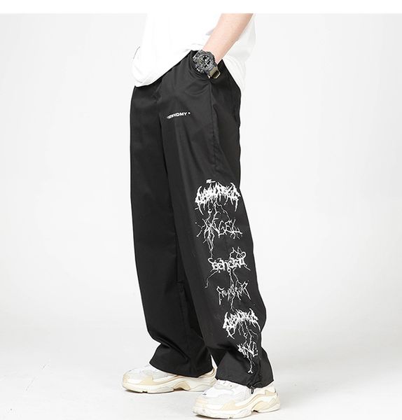 hip hop streetwear cargo pants summer fashion streetwear baggy pants joggers men trousers, Black
hip hop streetwear cargo pants summer fashion streetwear baggy pants joggers men trousers, Black