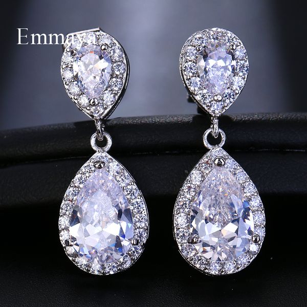 emmaya fashion jewllery silver drop zircon clip earrings without piercing puncture earrings for women wedding jewelry
emmaya fashion jewllery silver drop zircon clip earrings without piercing puncture earrings for women wedding jewelry