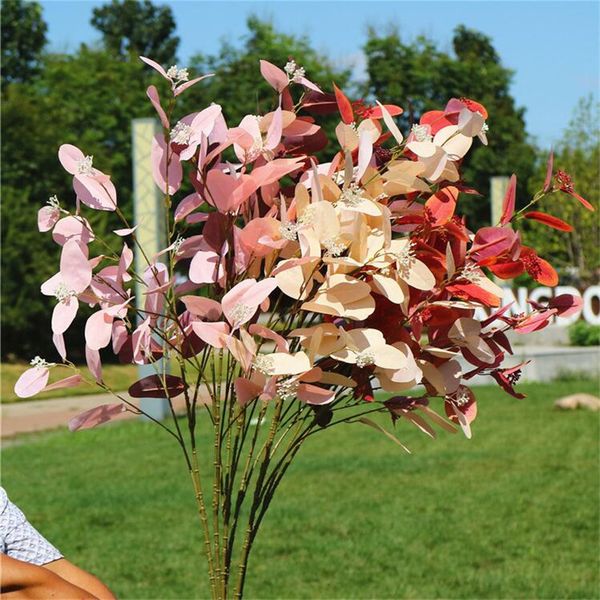 20pcs fake autumn eucalyptus 38.98" length simulation eucalyptus with fruit for wedding home decorative artificial plants
20pcs fake autumn eucalyptus 38.98" length simulation eucalyptus with fruit for wedding home decorative artificial plants