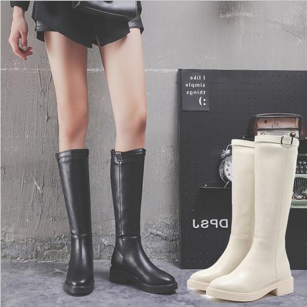 autumn and winter new thick with women's shoes knee high tube rider boots women's boots snow ladies can add cashmere cc21, Black
autumn and winter new thick with women's shoes knee high tube rider boots women's boots snow ladies can add cashmere cc21, Black