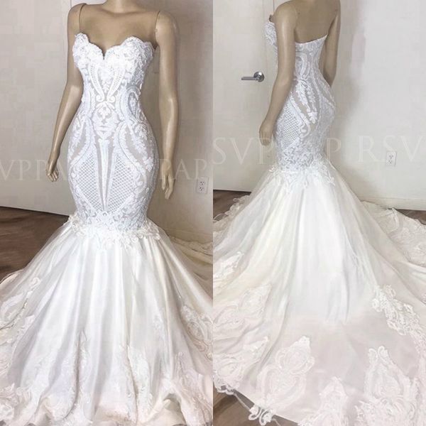 elegant sweetheart mermaid wedding dresses 2020 applique lace african bridal dress boho white beach wedding gowns
elegant sweetheart mermaid wedding dresses 2020 applique lace african bridal dress boho white beach wedding gowns