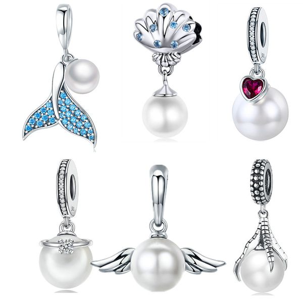 new genuine 925 sterling silver the mermaid's tail freshwater pearl pendant charms fit charm bracelet diy fashion jewelry scc877
new genuine 925 sterling silver the mermaid's tail freshwater pearl pendant charms fit charm bracelet diy fashion jewelry scc877