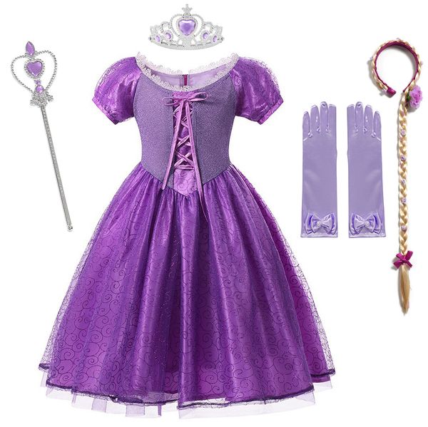muababy girls deluxe rapunzel princess costume short sleeve drawstring bowknot floral fancy party gown halloween cosplay clothes t200624, Red;yellow
muababy girls deluxe rapunzel princess costume short sleeve drawstring bowknot floral fancy party gown halloween cosplay clothes t200624, Red;yellow