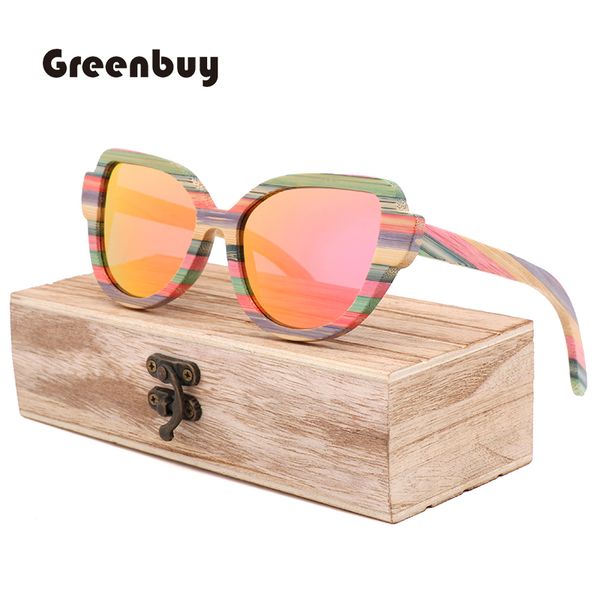 2020 new colorful fashion bamboo women's sunglasses men's polarized sunglasses uv400 customizable, Blue 
2020 new colorful fashion bamboo women's sunglasses men's polarized sunglasses uv400 customizable, Blue
