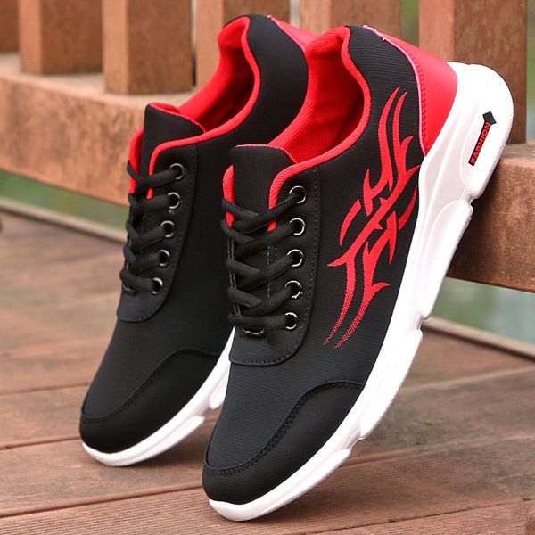 2020 new striped men's shoes fashion sports vulcanized shoes comfortable breathable men's sports casual a14, Black
2020 new striped men's shoes fashion sports vulcanized shoes comfortable breathable men's sports casual a14, Black